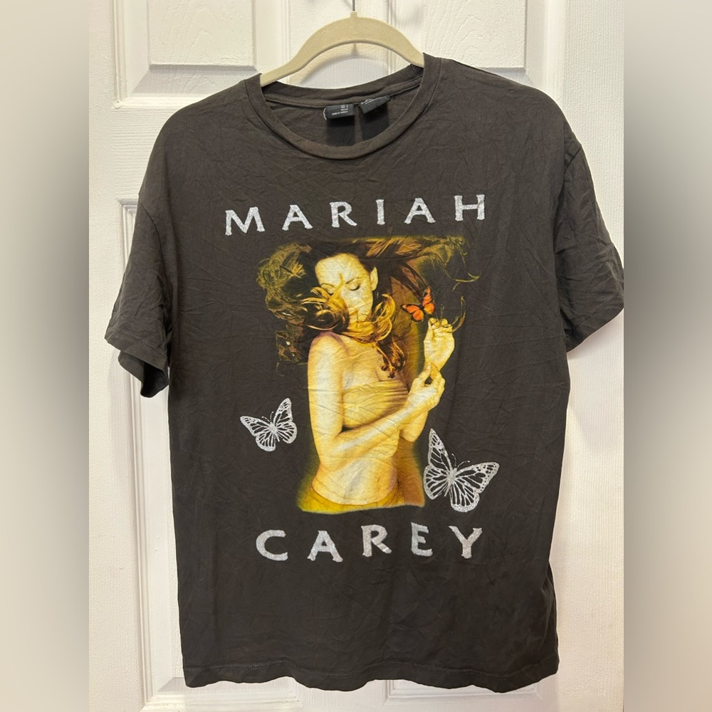 Mariah Carey butterfly T-shirt